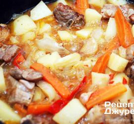 Готовим рагу со свининой и овощами Как приготовить картофельную рагу с свининой